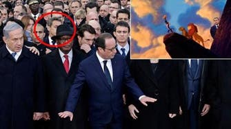 #JeSuisNico memes of Sarkozy at Paris march erupt