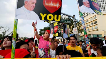 Pope visits the Philippines