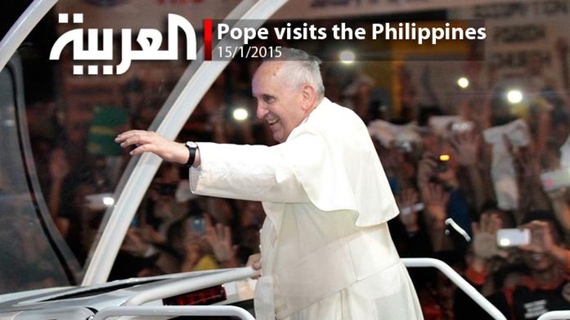 Pope visits the Philippines
