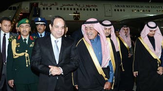 Egyptian president in brief visit to Saudi Arabia 