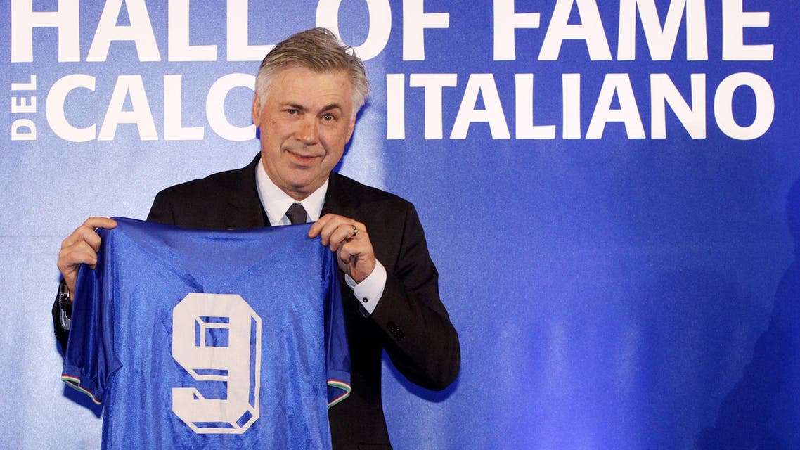 Real Madrid’s manager Carlo Ancelotti AP