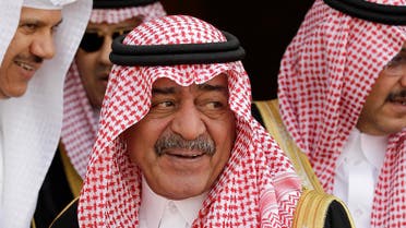  Prince Muqrin bin Abdulaziz is seen at at Riyadh Base in Riyadh, Saudi Arabia. (AP)