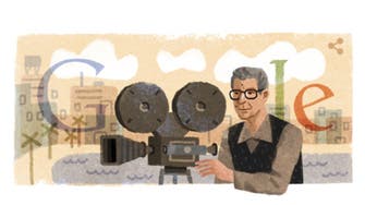 Leading Egyptian director Youssef Chahine marked in Google doodle 