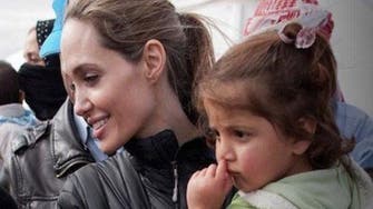 Angelina Jolie visits refugees in Iraqi Kurdistan