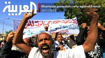 Khartoum protesters rally against France