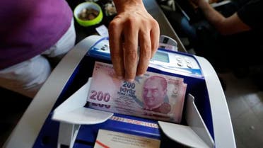 Turkish lira money currency AFP 
