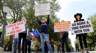 Texas rally by Muslims seeking tolerance disrupted by protesters