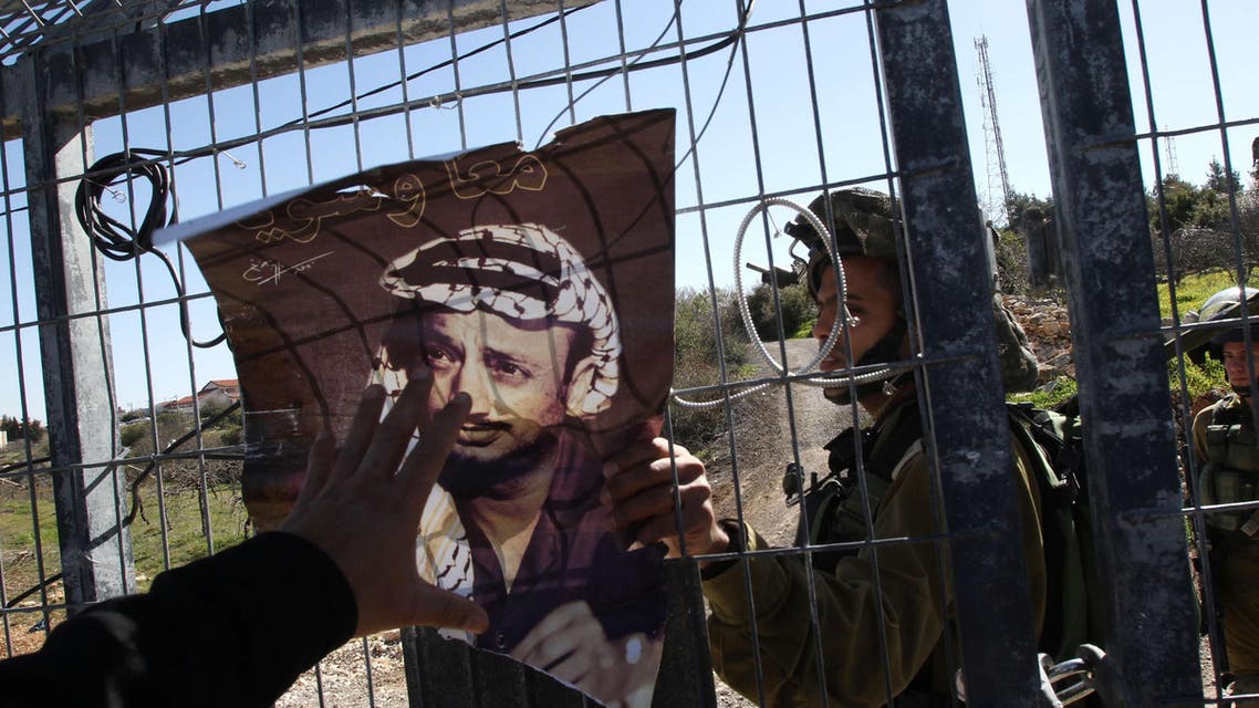 Hebron Arafat Israel Palestine AFP