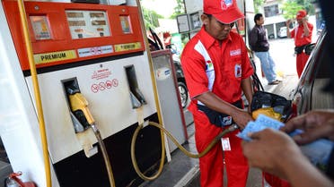 Indonesia Gasoline Fuel AFP