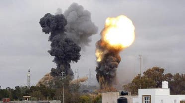 نفجار سابق في طرابلس