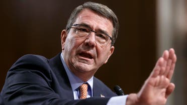 Ashton Carter, President Barack Obama’s choice to be defense secretary, testifies before the Senate Armed Services Committee as the panel considers his nomination to replace Chuck Hagel as Pentagon chief, Wednesday, Feb. 4, 2015, on Capitol Hill in Washington. AP