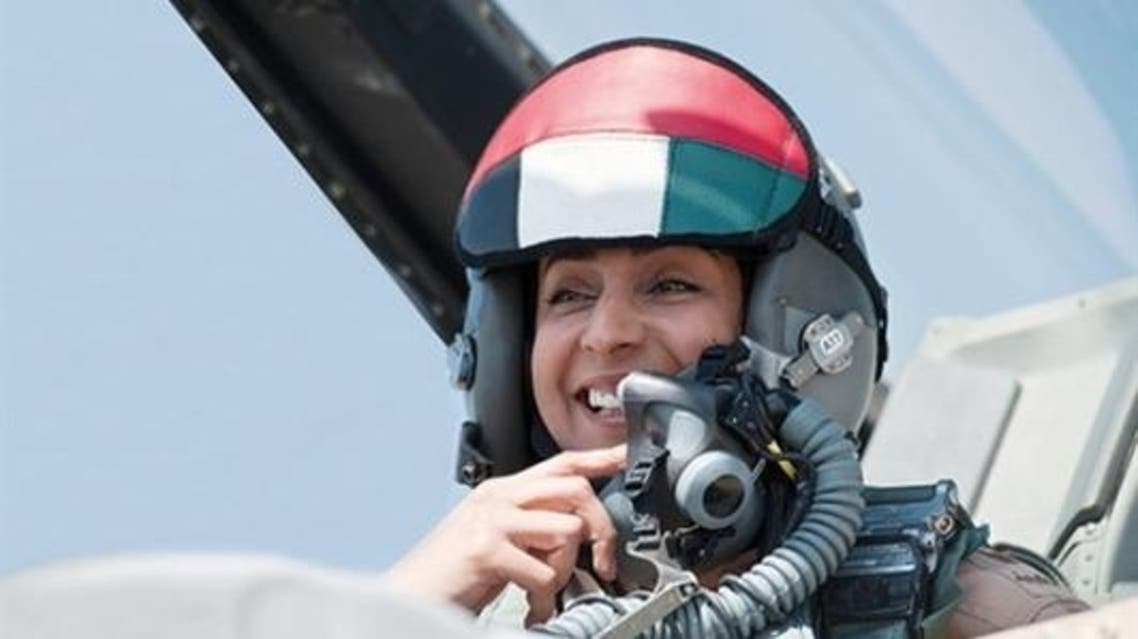 الطيارة الاماراتية مريم المنصوري