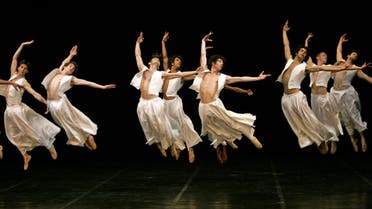 Dancers of the Bejart Ballet Lausanne perform "Rumi: Prayer and Dance" during a rehearsal at the Ataturk Cultural Center in Istanbul, Turkey, Wednesday, June 13, 2007. (File photo: AP)  Turkey Ballet turkish ballet