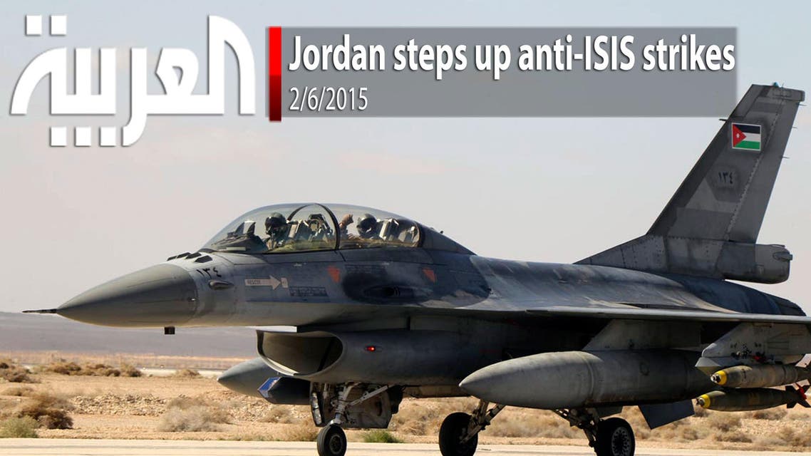 Jordan steps up anti-ISIS strikes