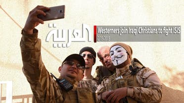 Westerners join Iraqi Christians to fight ISIS