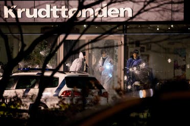 Forensic investigators are seen at the site of a shooting in Copenhagen February 14, 2015. (Reuters)
