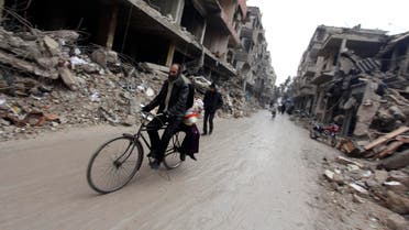 Douma Damascus Syria Reuters