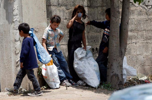 أطفال سوريون في لبنان