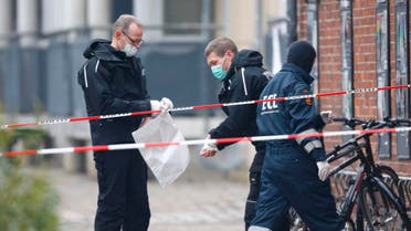 Danish police investigate area where unattended package was found in front of cafe in Copenhagen