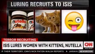 ISIS uses ‘Nutella, kittens’ to lure women recruits