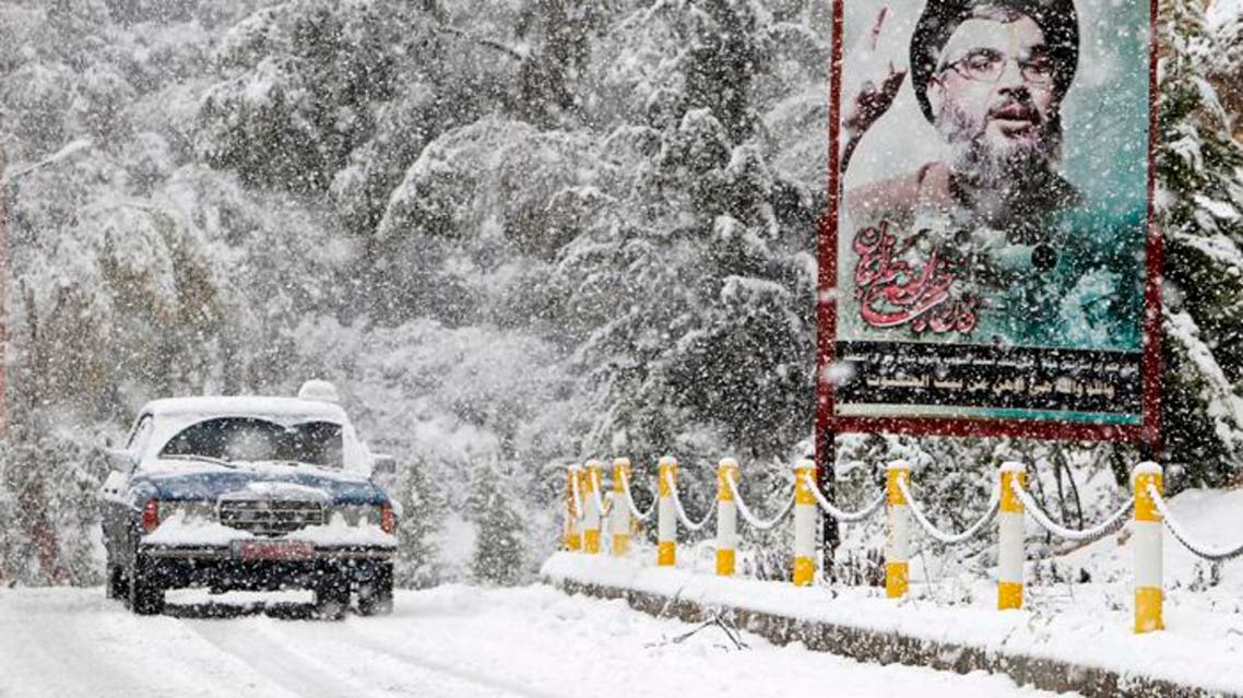 Snow blankets parts of Lebanon