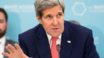 Ukraine conflict to dominate talks as Kerry lands in London