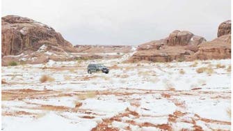 ‘Tourism’ time for Saudis as snow blankets Tabouk