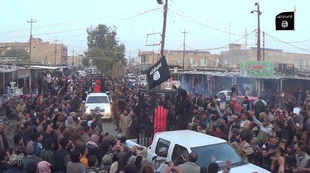 ISIS peshmerga video screen grab