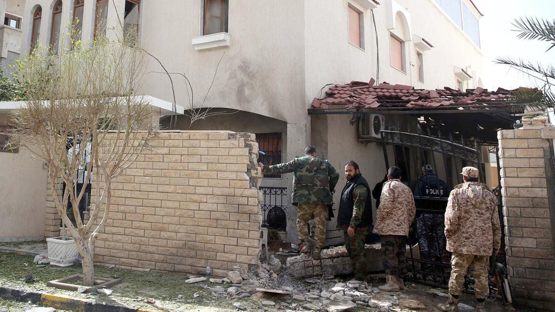 Libya Iran embassy Tripoli AFP