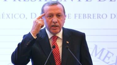 Erdogan in Mexico AP