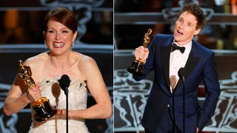 Moore, Redmayne scoop top Oscars awards
