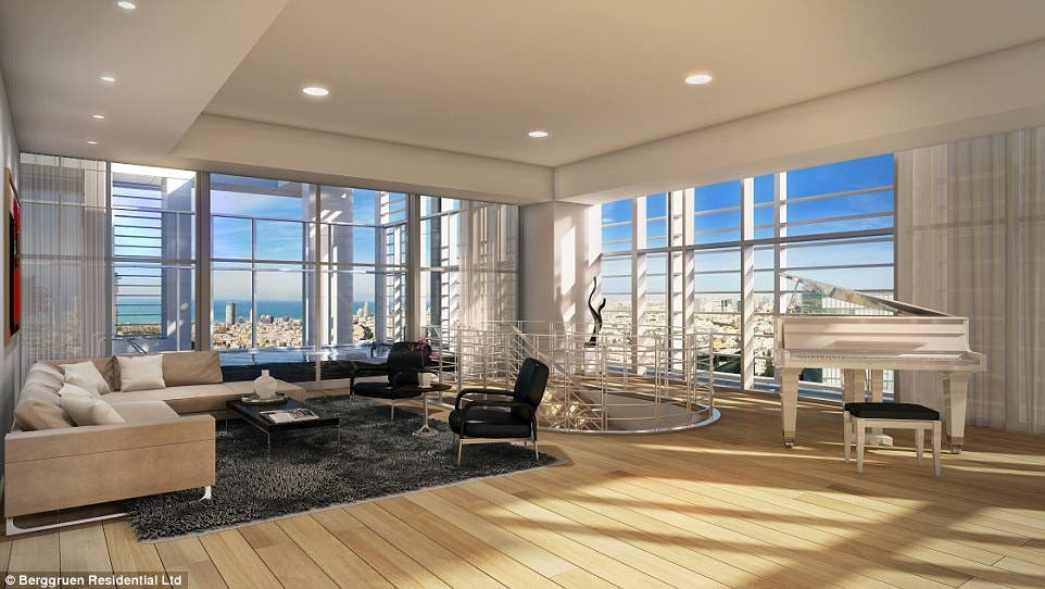 Computer generated images of the planned apartments. (Photo courtesy: Berggruen Residential Ltd.)