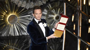Host Neil Patrick Harris talks to the audience on stage at the 87th Oscars February 22, 2015 in Hollywood, California. AFP