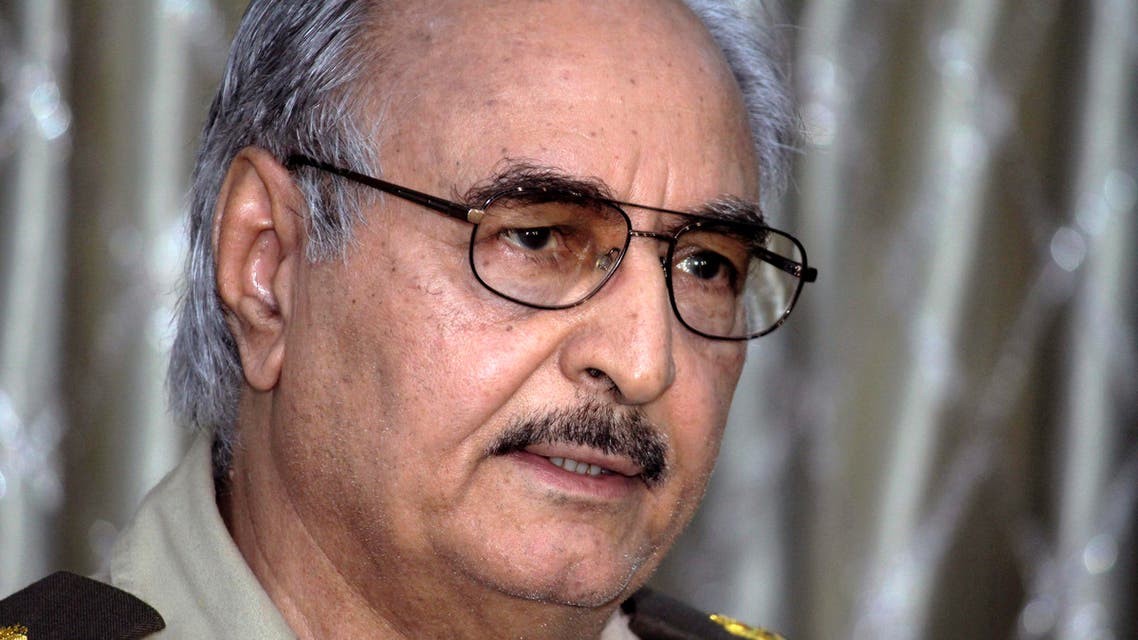 Libyan General Khalifa Haftar AP