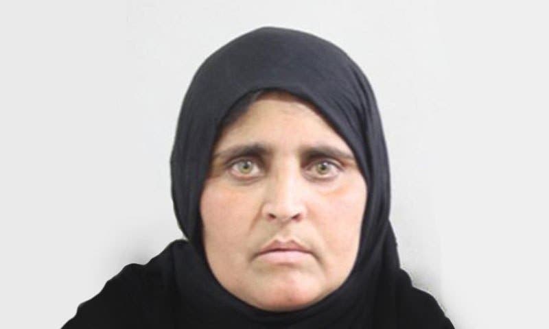 شربت بی بی کی نادرا کے شناختی کارڈ فارم پر لگی ہوئی تصویر۔