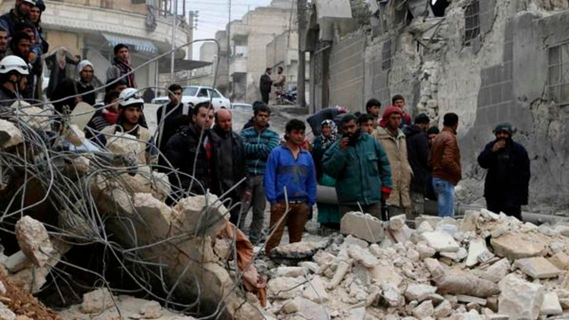 حلب میں پھیلنے والی تباہی