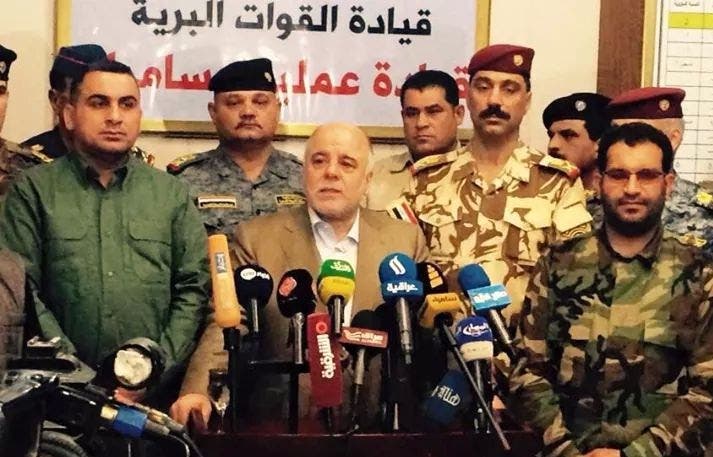 العبادي في قيادة عمليات سامراء