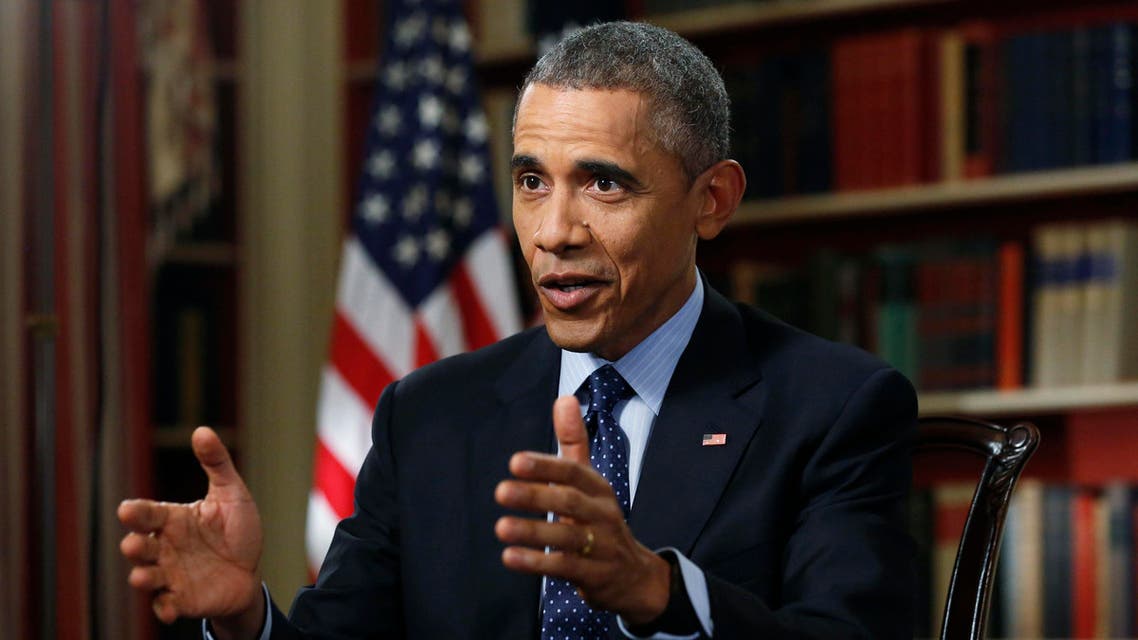 U.S. President Barack Obama speaks during an exclusive interview with Reuters in the Library of the White House in Washington March 2, 2015. (Reuters)