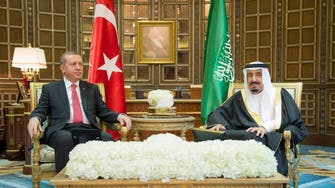 King Salman and Erdogan hold talks in Riyadh