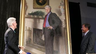 Artist: Bill Clinton portrait includes shadow of Lewinsky’s dress