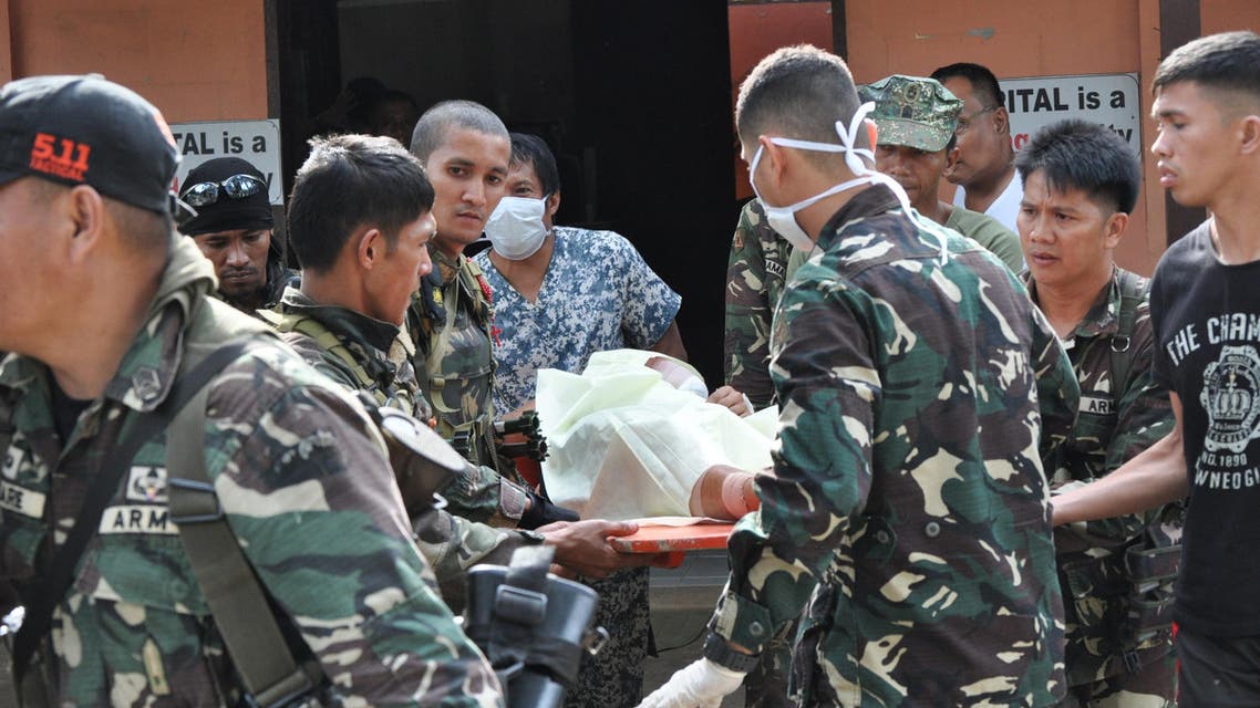 Philippine soldiers Abu Sayyaf fighters AFP