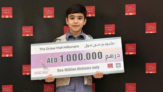 Syrian boy, 7, wins million-dirham prize in Dubai