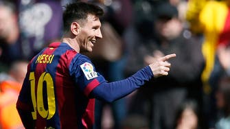 Messi breaks Spanish hat-trick record as Barca go top