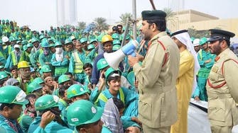 Group of foreign workers stage rare protest in Dubai