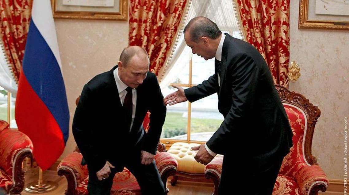 صورة من 2012 ل بوتين و اردوغان