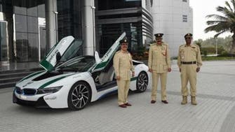 BMW i8 is the latest addition to Dubai police’s fleet of supercars 