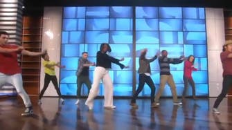 Michelle Obama and U.S. talk show host dance to ‘Uptown Funk’