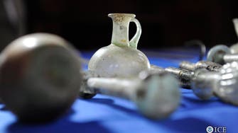 U.S. returns more than 60 smuggled artifacts to Iraq