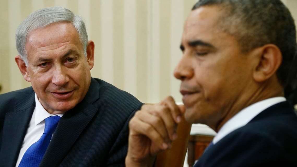 President Barack Obama meets with Israeli Prime Minister Benjamin Netanyahu in the Oval Office at the White House in Washington, Monday, Sept. 30, 2013. (AP)