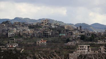 A general view shows Doreen village, which is currently under the control of the forces of Syria's President Bashar al-Assad, as seen from a rebel-held area in the Latakia countryside March 15, 2015. (Reuters)